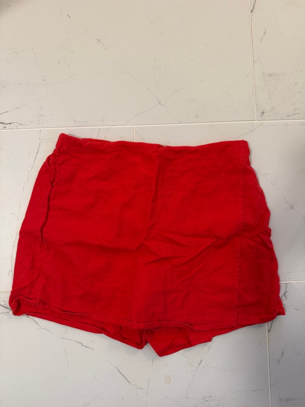 Old Navy Red Knit Skort